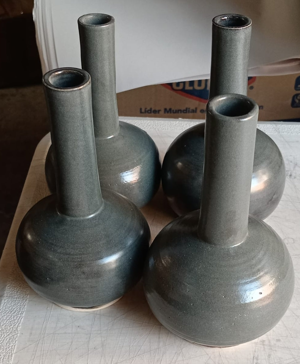 Florero tipo botella